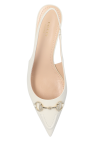Gucci cream Leather high-heeled shoes