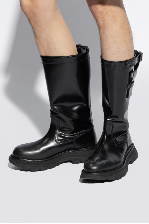 Leather boots od Alexander McQueen