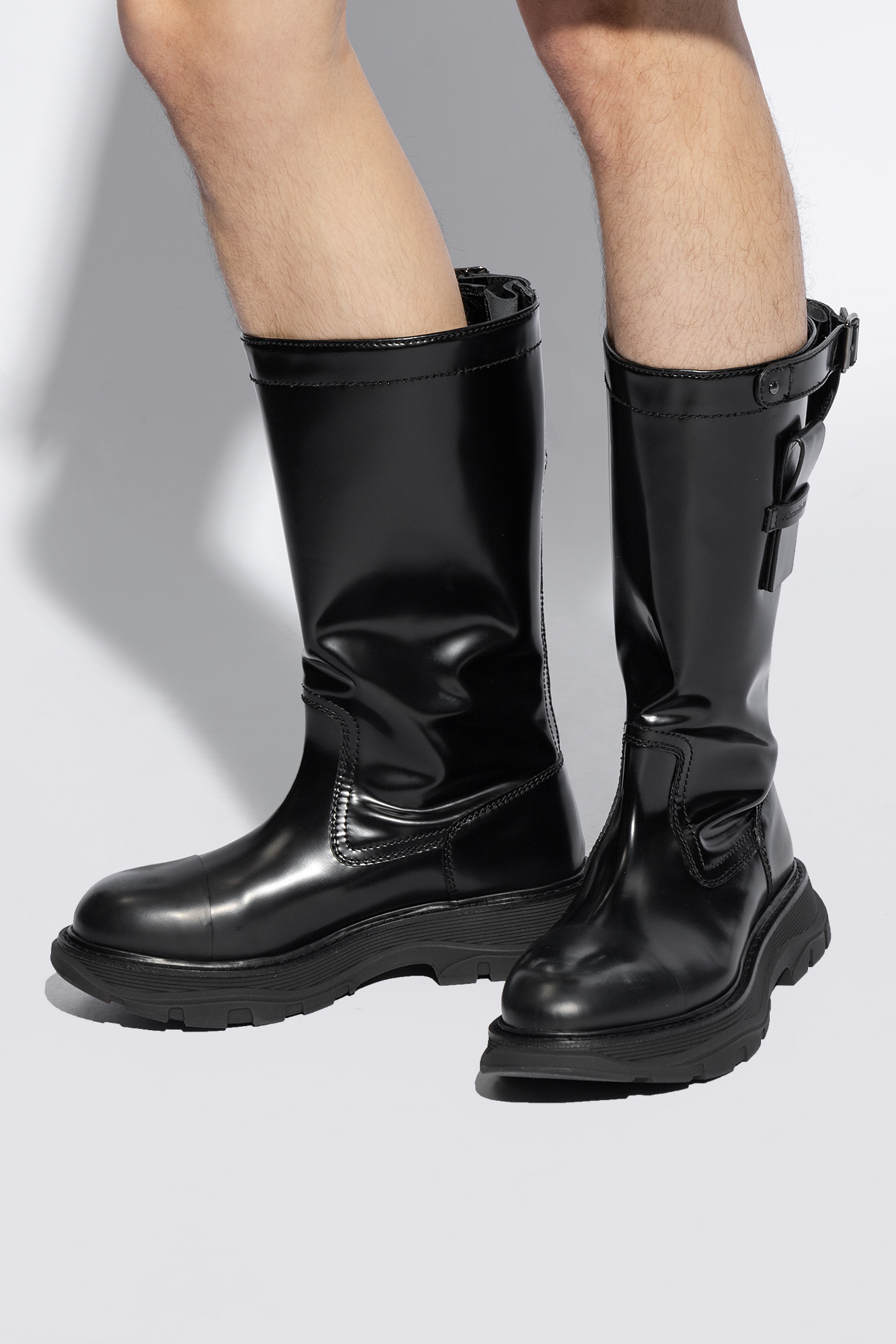 Alexander McQueen Leather boots