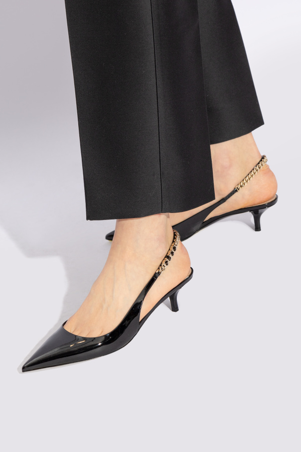 Gucci High-heeled print shoes