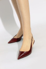 Gucci BURGUNDY Glossy pumps