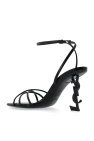 Saint Laurent BLACK ‘Opyum’ heeled sandals