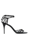 Saint Laurent BLACK ‘Babylone’ heeled sandals
