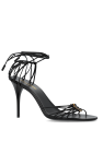 Saint Laurent BLACK ‘Babylone’ heeled sandals