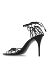 Saint Laurent BLACK ‘Babylone’ heeled sandals
