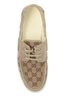Gucci beige Monogrammed shoes