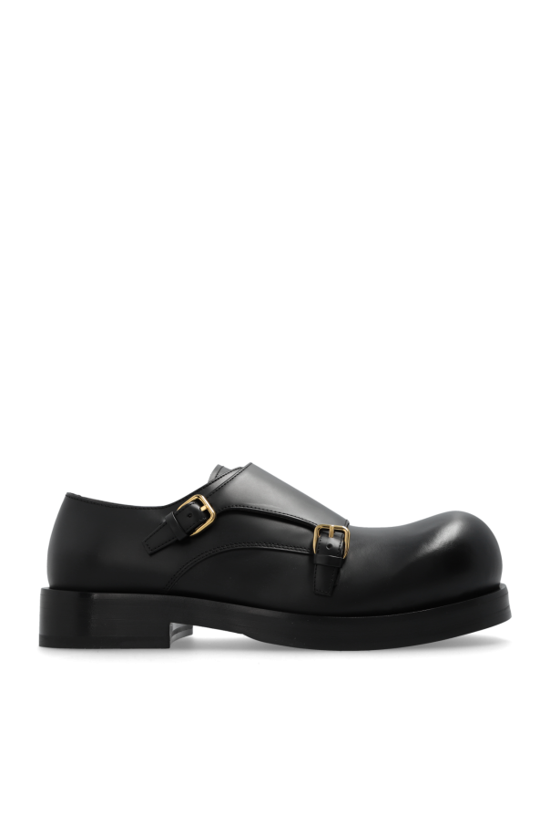 ‘helium’ monk strap shoes od Bottega Veneta