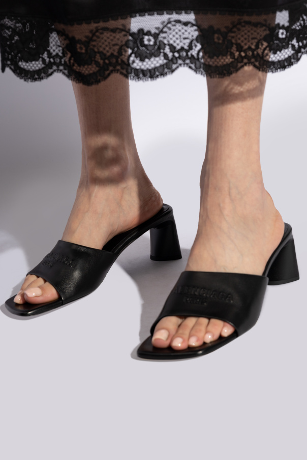 Balenciaga Heeled Slippers