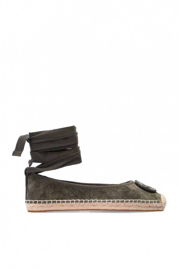 Tory Burch ‘Minnie’ espadrilles with ankle ties