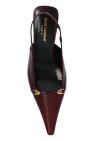 Saint Laurent BURGUNDY High heels 'Carine'