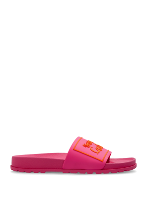 Rubber slides with logo