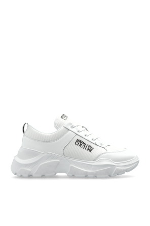Sneakers with printed logo