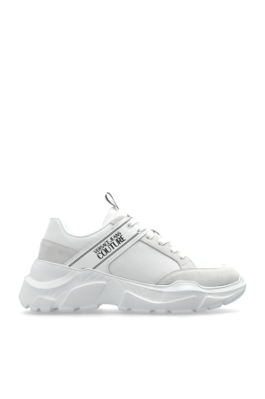 Sneakers with printed logo