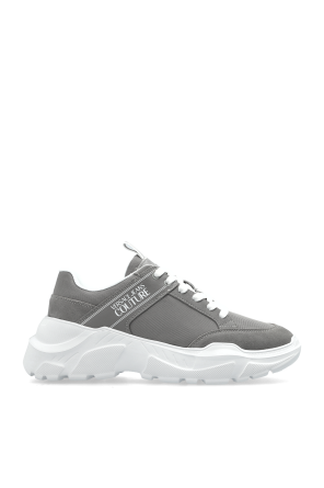 Sneakers with printed logo
