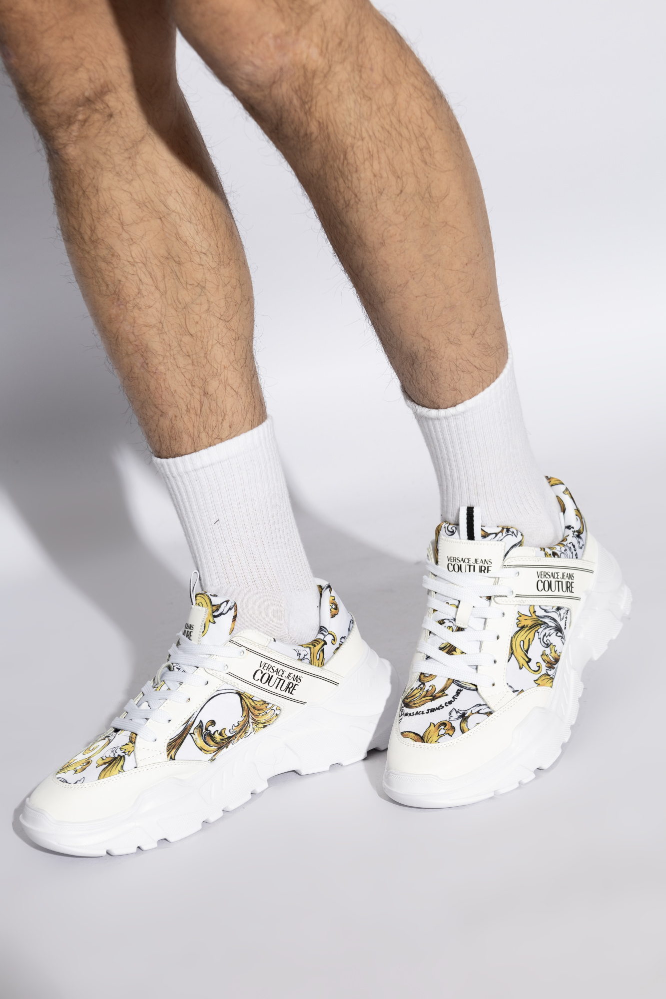 White Sneakers Fondo Speedtrack Versace Jeans Couture - Vitkac Italy