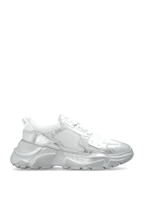 Sneakers with printed logo