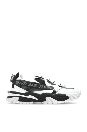 Sneakers with printed logo