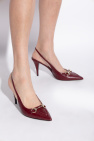 Gucci BURGUNDY Leather high-heeled shoes