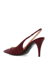 Gucci BURGUNDY Leather high-heeled shoes