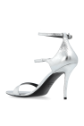 Balenciaga SILVER Heeled sandals ‘Honey’
