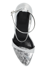 Balenciaga SILVER Heeled sandals ‘Honey’