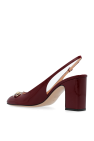 Gucci BURGUNDY High Heel Shoes Horsebit
