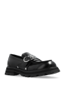 Alexander McQueen BLACK Leather loafers