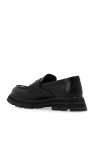 Alexander McQueen BLACK Leather loafers