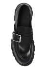 Alexander McQueen BLACK Leather loafers