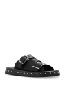 Alexander McQueen Leather Slides
