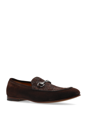 Gucci Zamszowe buty typu `loafers`