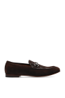 Gucci BROWN Suede shoes type loafers