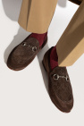 Gucci BROWN Suede shoes type loafers