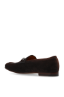 Gucci BROWN Suede shoes type loafers