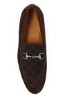 Gucci BROWN Suede shoes type loafers