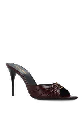 Saint Laurent ‘Babylone’ heeled mules