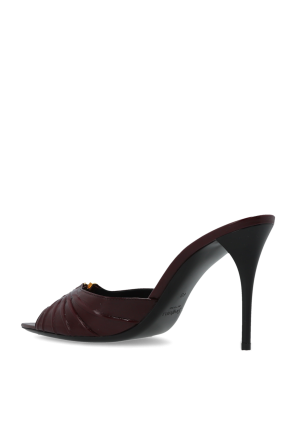 Saint Laurent ‘Babylone’ heeled mules