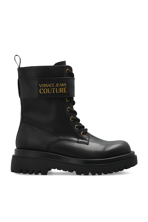 Trekking boots made of eco leather od Versace Jeans Couture