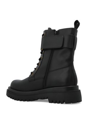Versace Jeans Couture Botas tipo trekking de piel ecológica
