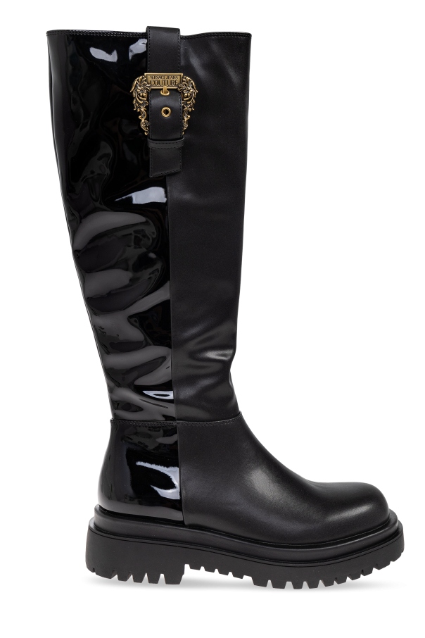 Eco leather boots od Versace Jeans Couture