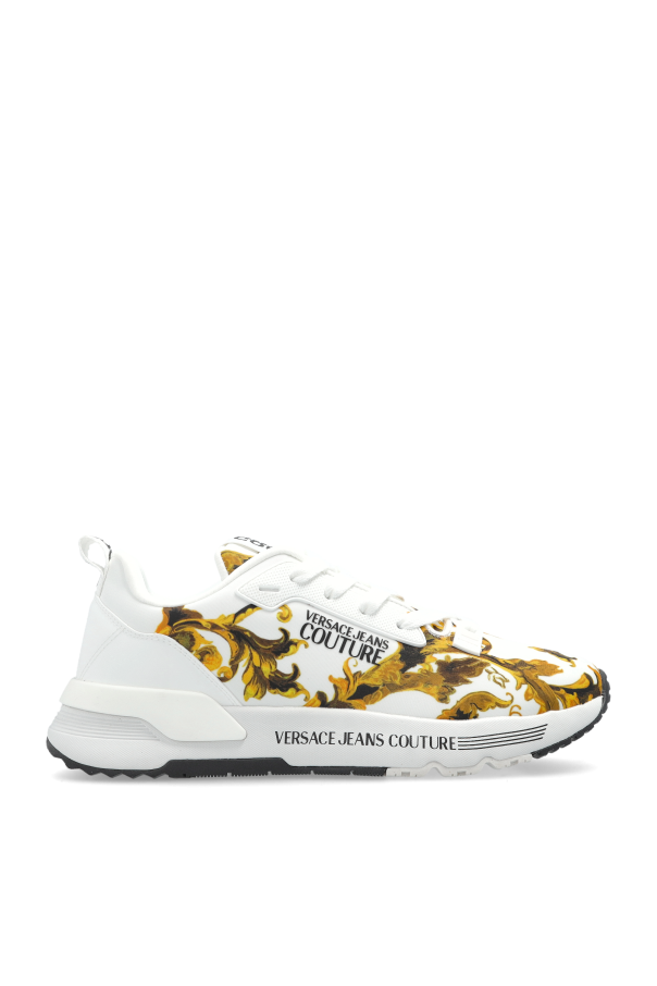 Sports shoes with "barocco" print od Versace Jeans Couture