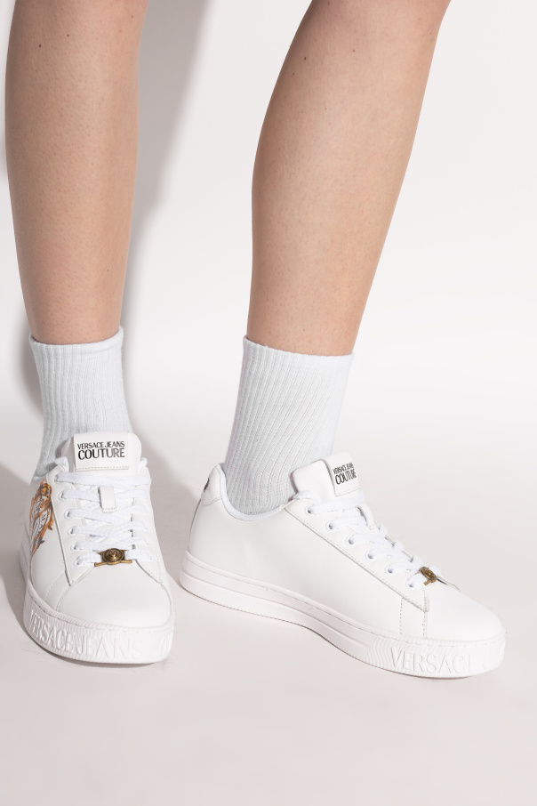 Versace Jeans Couture Sports shoes with printed logo