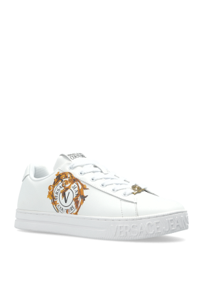Versace Jeans Couture Sports shoes with printed logo