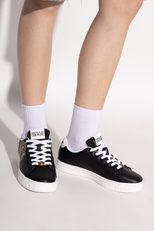 Versace Jeans Couture Sports shoes with printed logo