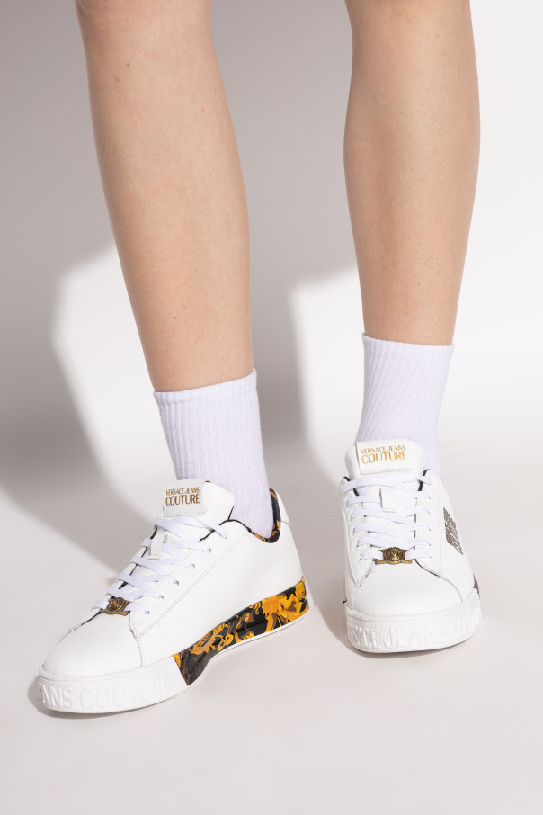 Versace Jeans Couture Sports shoes with printed logo