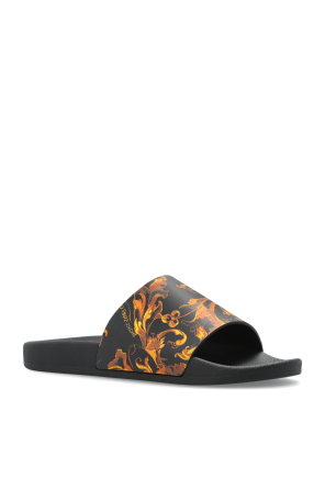 Versace Jeans Couture Gummisandalen mit Print