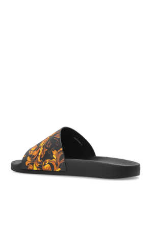 Versace Jeans Couture Gummisandalen mit Print