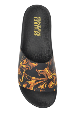 Versace Jeans Couture Gummisandalen mit Print