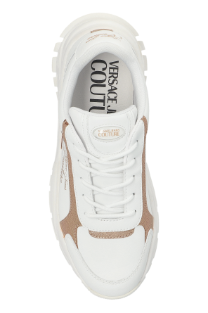 Versace Jeans Couture Sportschuhe mit aufgedrucktem Logo