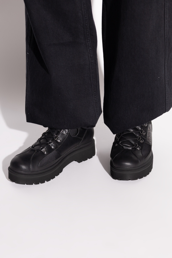 Versace Jeans Couture Trapper boots with printed logo